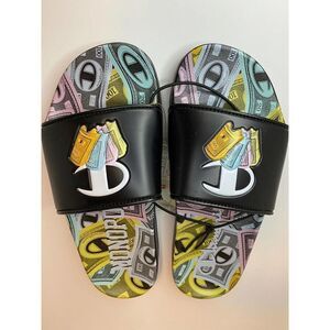 Champion x Monopoly Slides Size US 4 Youth Unisex New With Damaged Box MSRP $40